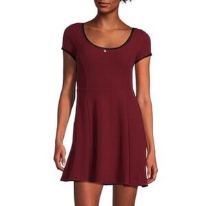 Brand new Burgundy Short Sleeve Dress by honey and sparkle ($69 retail)
